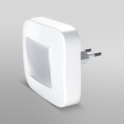 Ledvance - LED-nattlampa med skymningssensor LUNETTA LED/0,2W/230V