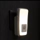 Ledvance - LED navigationslampa med stickkontakt med sensor LUNETTA LED/2W/230V