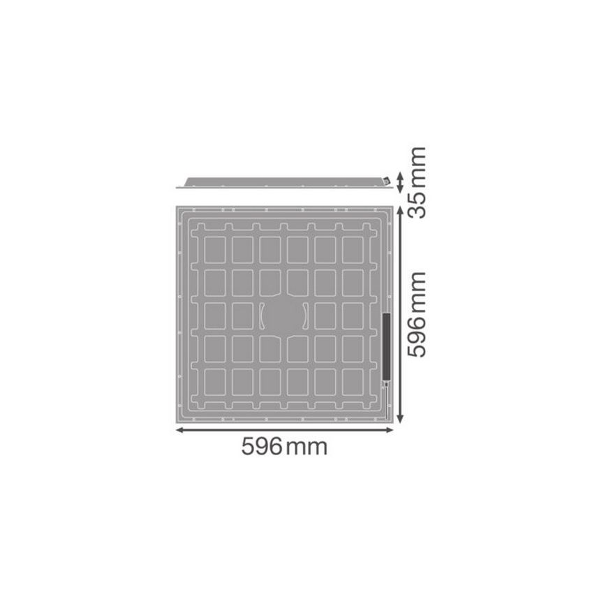 Ledvance - LED-panel för undertak ESSENTIAL LED/36W/230V 4000K 60x60 cm