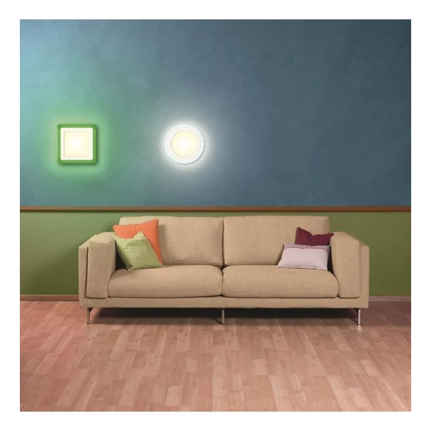 Ledvance - LED RGB Dimbar taklampa LED/19W/230V + fjärrkontroll