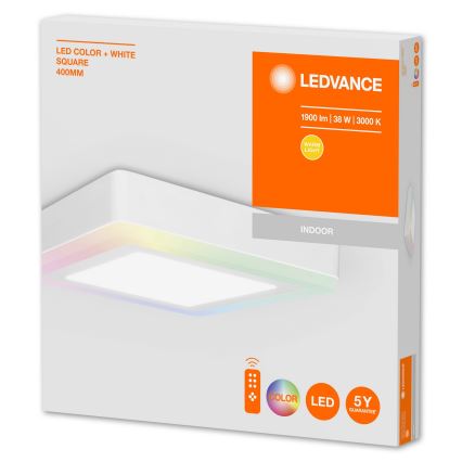 Ledvance - LED RGB dimbar taklampa LED/38W/230V + fjärrkontroll