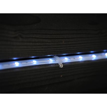 Ledvance - LED RGB dimbar solcellsdriven FLEX MAGIC 3m LED/1,2W/5V IP44 + fjärrkontroll