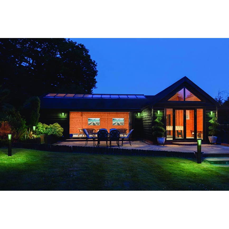 Ledvance - LED RGBW ljusreglerad utomhus vägglampa  SMART+ CASCADE LED/10W/230V Wi-Fi IP44