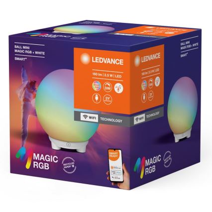 Ledvance - LED RGBW Dimmbar bordslampa SMART+ MAGIC LED/2,5W/5V 2200-6500K Wi-Fi