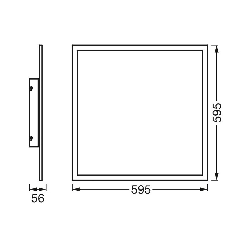 Ledvance - LED RGBW Dimbar panel SMART+ PLANON LED/40W/230V 3000-6500K Wi-Fi + fjärrkontroll