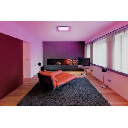 Ledvance - LED RGBW Dimbar Takbelysning SMART+ PLANON LED/28W/230V Wi-Fi
