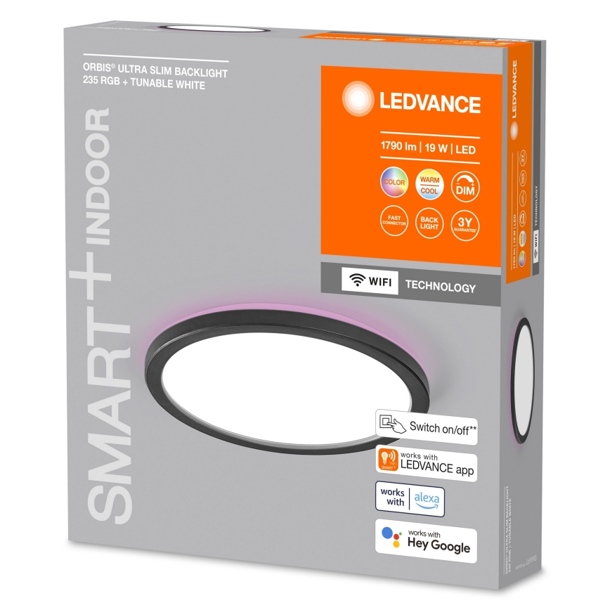 Ledvance - LED RGBW Dimbar taklampa SMART+ ORBIS LED/19W/230V Wi-Fi