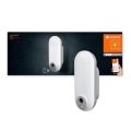 Ledvance - LED RGBW dimbar utomhus vägglampa med sensor och kamera SMART+ LED/15W/230V Wi-Fi IP44