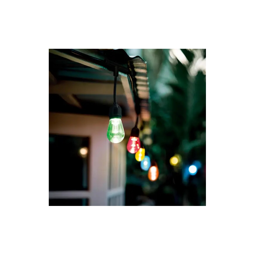 Ledvance - LED RGBW Dimbar utomhuskedja SMART+ STRING 12xLED/0,37W/230V IP44 Wi-Fi