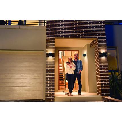 Ledvance - LED RGBW ljusreglerad utomhus vägglampa  SMART+ BRICK LED/14W/230V Wi-Fi IP44