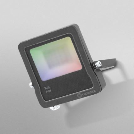 Ledvance - LED RGBW-strålkastare FLOODLIGHT LED/20W/230V 3000K IP65 Wi-Fi + fjärrkontroll