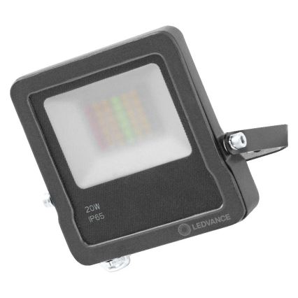 Ledvance - LED RGBW-strålkastare FLOODLIGHT LED/20W/230V 3000K IP65 Wi-Fi + fjärrkontroll
