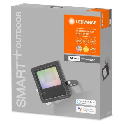 Ledvance - LED RGBW Strålkastare SMART+ FLOOD LED/10W/230V IP65 Wi-Fi
