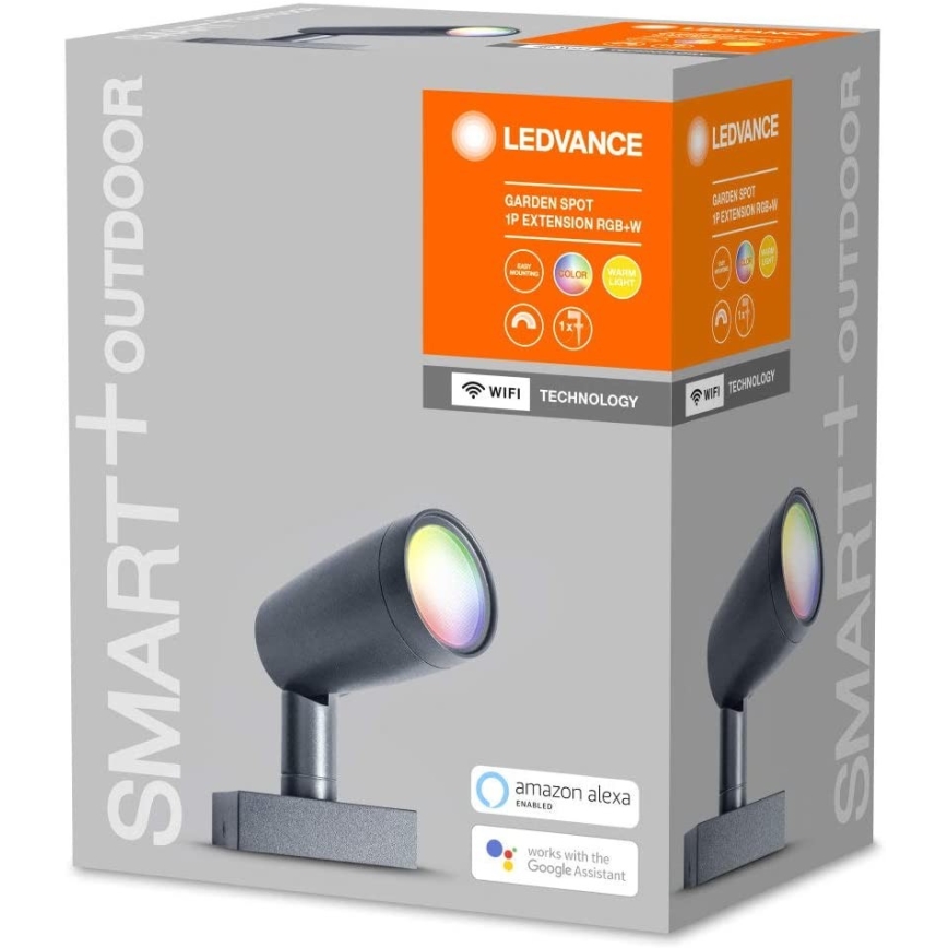 Ledvance - LED RGBW Utomhuslampa SMART+ SPOT LED/4,5W/230V IP65 Wi-Fi