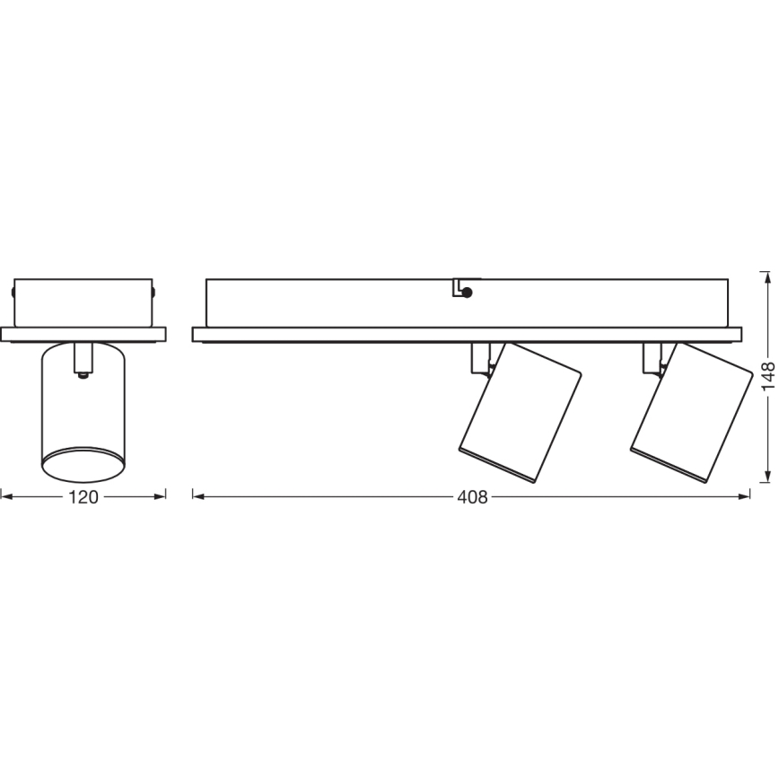 Ledvance - LED spotlight DECOR MARS LED/29W/230V