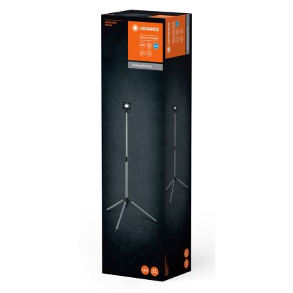 Ledvance - LED strålkastare med handtag för utomhusbruk WORKLIGHT TRIPOD LED/10W/230V 6500K IP65