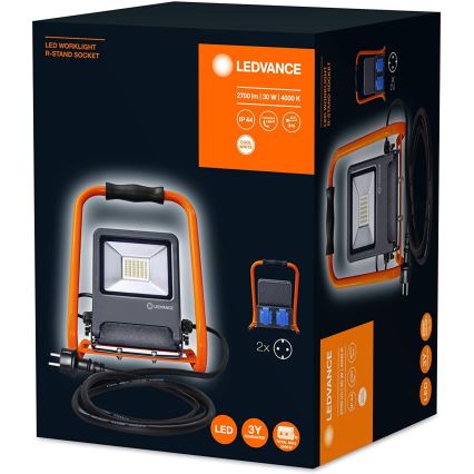 Ledvance - LED Strålkastare R-STAND LED/30W/230V IP44