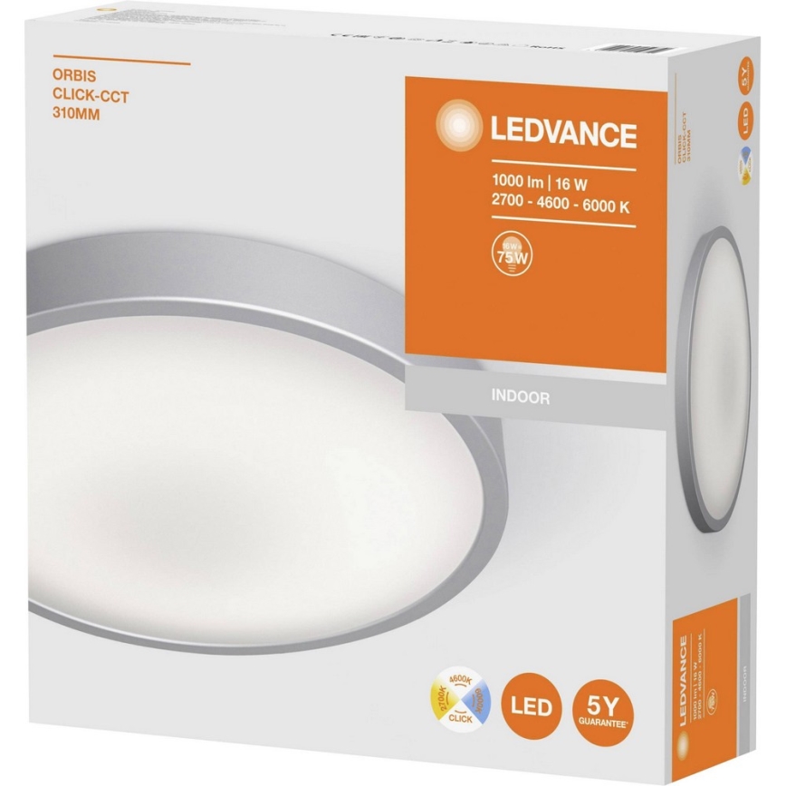 Ledvance - LED Takbelysning SILARA LED/16W/230V 2700K-4000K-6000K