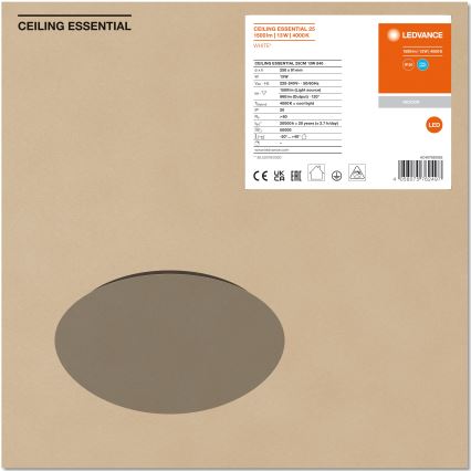 Ledvance - LED taklampa ESSENTIAL LED/13W/230V 4000K