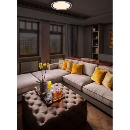 Ledvance - LED taklampa ORBIS PEDERSON LED/24W/230V diameter 45 cm svart