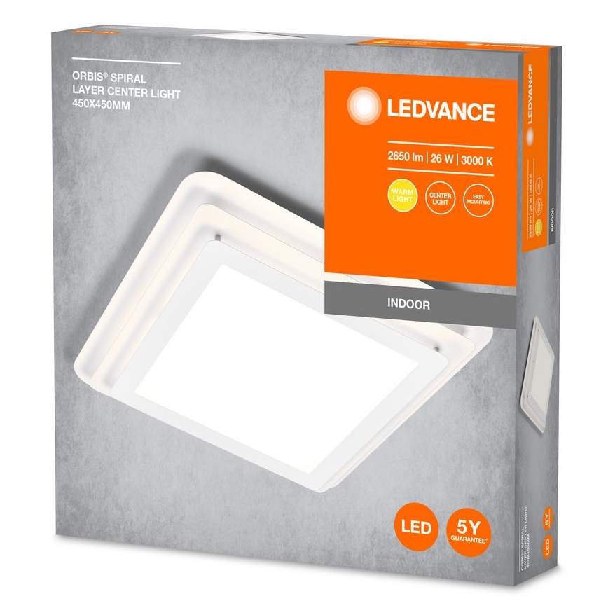 Ledvance - LED taklampa ORBIS SPIRAL LED/26W/230V