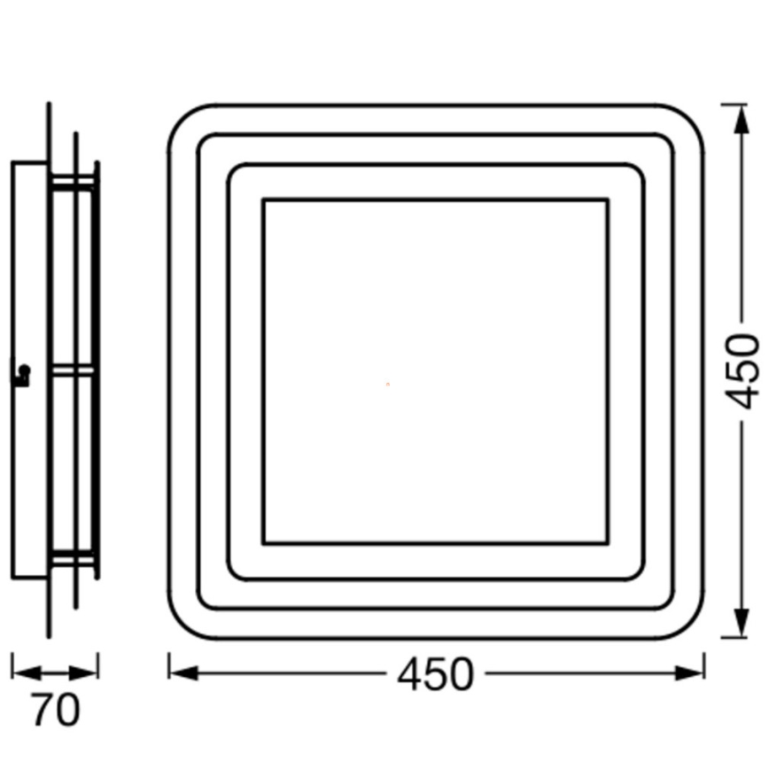 Ledvance - LED taklampa ORBIS SPIRAL LED/26W/230V