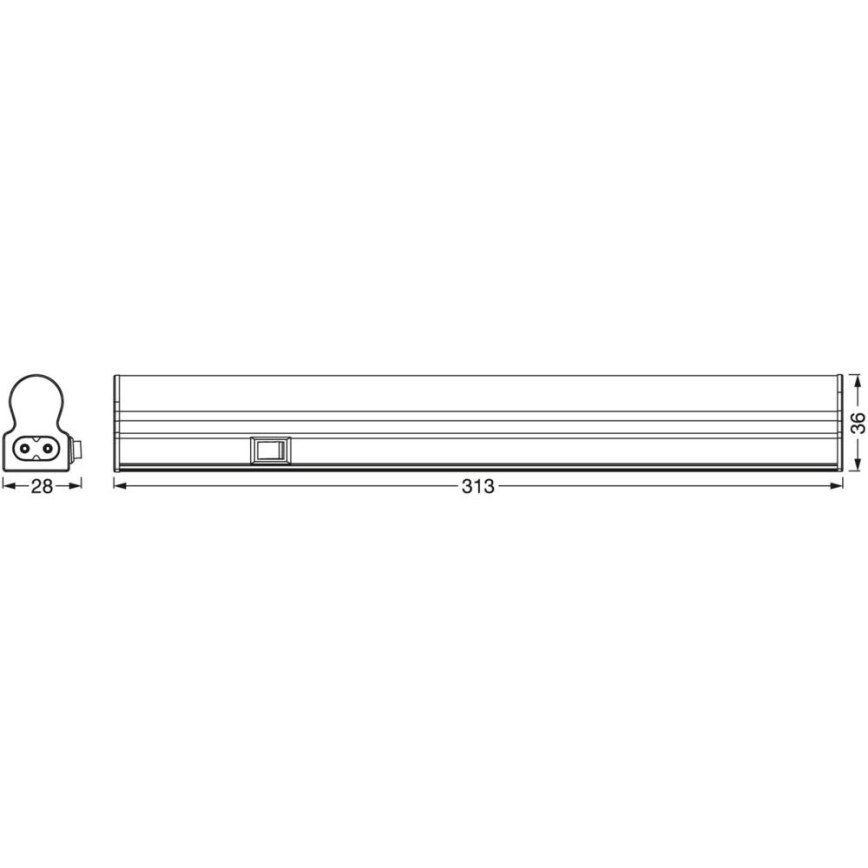 Ledvance - LED Under Cabinet Light with Sensor BATTEN LED/4W/230V 32 cm