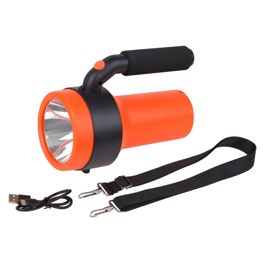 Ledvance - LED Uppladdningsbar Ficklampa med Powerbank FLASHLIGHT LED/3W/5V 2400 mAh
