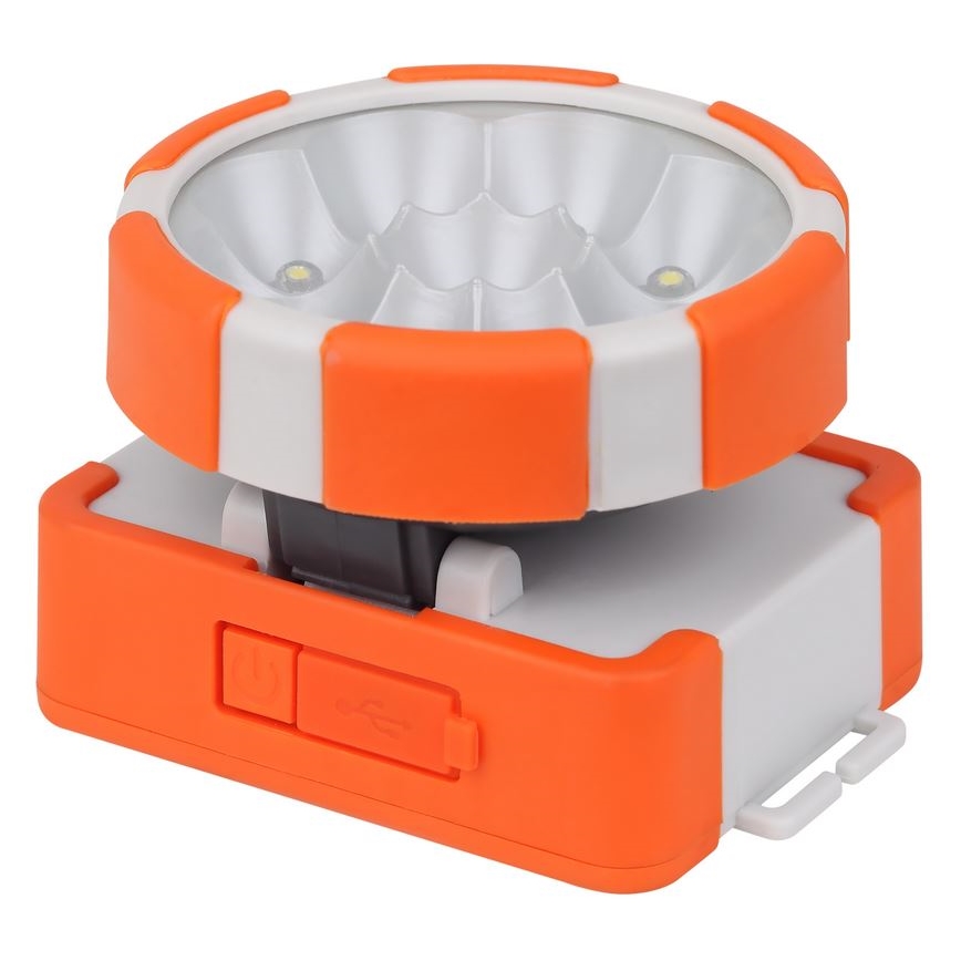 Ledvance - LED Uppladdningsbar pannlampa FLASHLIGHT LED/1,5W/5V 1200 mAh