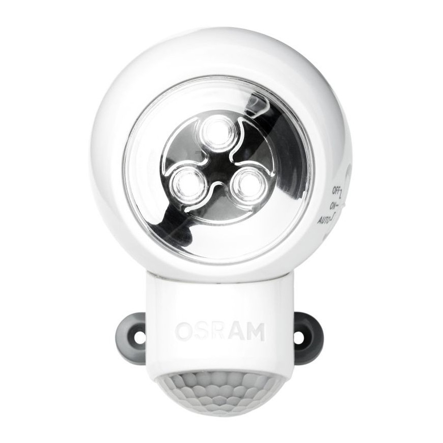 Ledvance -LED utomhus orienteringsbelysning med sensor SPYLUX LED/0,3W/3xAA IP43