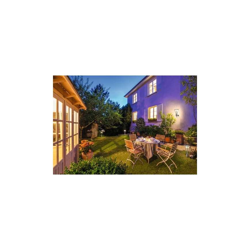 Ledvance - LED Utomhus solarlampa med sensor BOUQUET LED/6W/3,7V 2200 mAh IP44