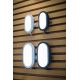 Ledvance - LED Utomhus Väggbelysning BULKHEAD LED/11W/230V IP54 svart