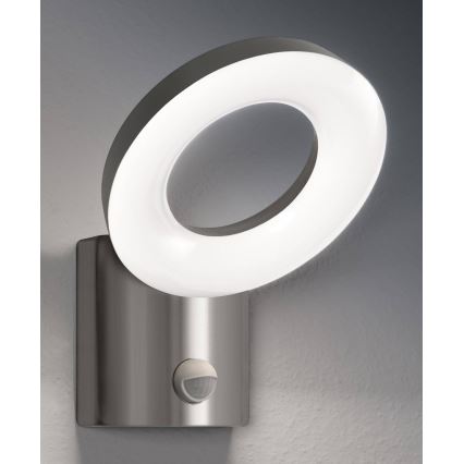 Ledvance - LED Utomhus Väggbelysning med sensor LOOP 1xLED/12W/230V IP44