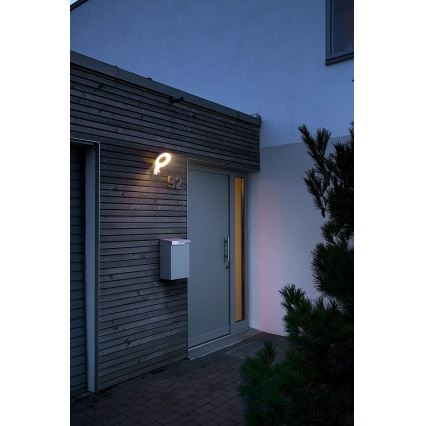 Ledvance - LED Utomhus Väggbelysning med sensor LOOP 1xLED/12W/230V IP44