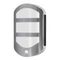 Ledvance - LED Utomhus Väggbelysning med sensor PLATE LED/12,5W/230V IP44