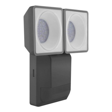 Ledvance - LED Utomhus Väggbelysning med sensor SPOT 2xLED/8W/230V IP55