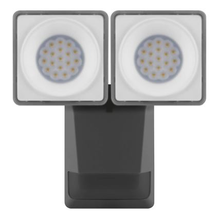 Ledvance - LED Utomhus Väggbelysning med sensor SPOT 2xLED/8W/230V IP55