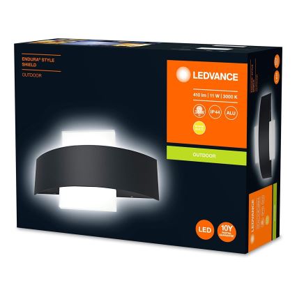 Ledvance - LED Utomhus Väggbelysning SHIELD LED/11W/230V IP44