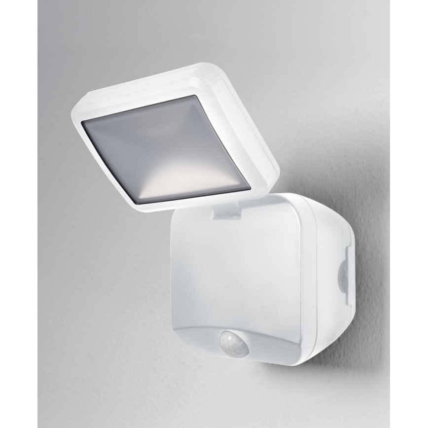 Ledvance - LED Utomhus vägglampa med sensor BATTERY LED/4W/4xD IP54