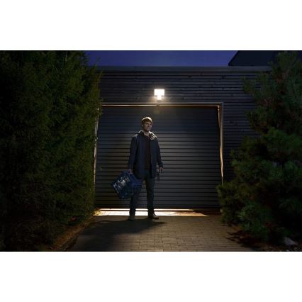 Ledvance - LED Utomhus väggStrålkastare med sensor FLOOD LED/15W/230V IP55