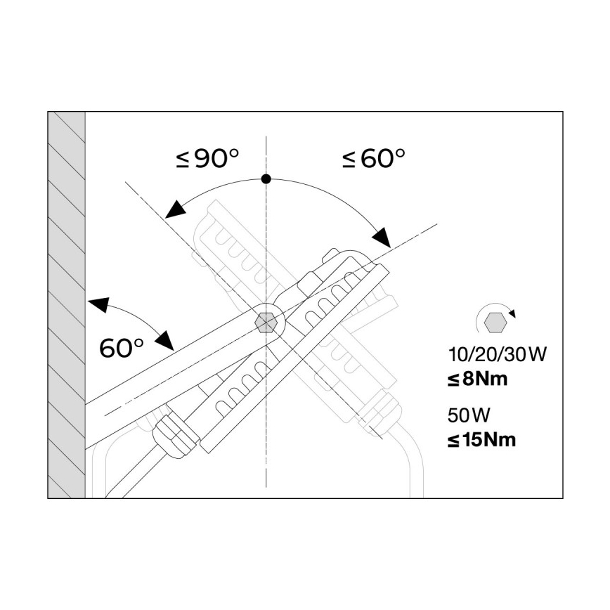 Ledvance - LED Utomhusstrålkastare med sensor FLOODLIGHT LED/30W/230V 6500K IP65