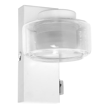 Ledvance - LED Vägglampa för badrum ORBIS FLAME LED/5,5W/230V 3000/4000K IP44 vit