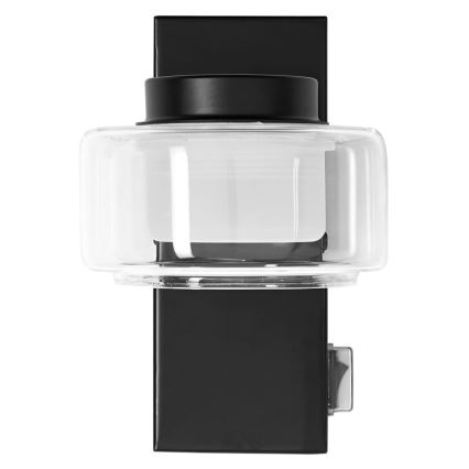 Ledvance - LED Vägglampa för badrum ORBIS FLAME LED/5,5W/230V 3000/4000K IP44 svart