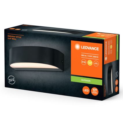 Ledvance - LED vägglampa för utomhusbruk ENDURA STYLE ILAY 2xLED/3,8W/230V IP65