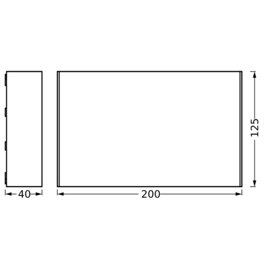 Ledvance - LED vägglampa för utomhusbruk ENDURA STYLE ILJA LED/7W/230V IP65