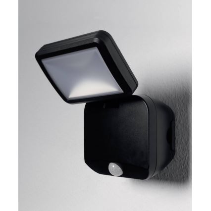 Ledvance - LED Väggstrålkastare för utomhusbruk med sensor SPOTLIGHT LED/4W/4xD IP54