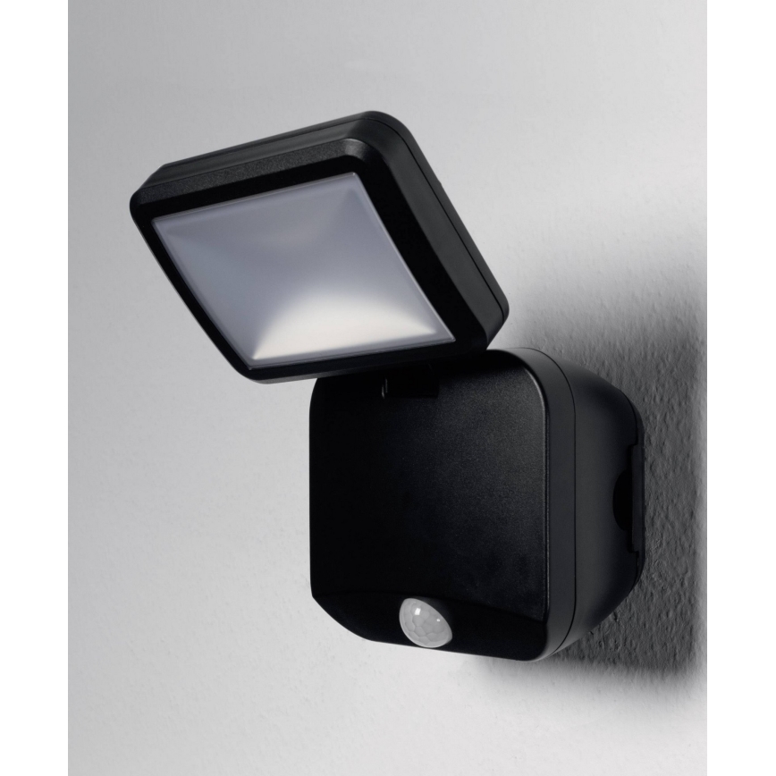 Ledvance - LED Väggstrålkastare för utomhusbruk med sensor SPOTLIGHT LED/4W/4xD IP54