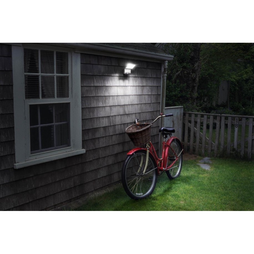 Ledvance - LED Väggstrålkastare för utomhusbruk med sensor SPOTLIGHT LED/4W/4xD IP54