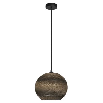 Ledvance - Ljuskrona med textilsladd DECOR CARDBOARD 1xE27/15W/230V diameter 26 cm