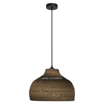 Ledvance - Ljuskrona med textilsladd DECOR CARDBOARD 1xE27/15W/230V diameter 36 cm